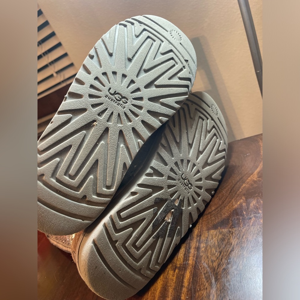 Ugg Silver Sequin Classic Boots - image 7